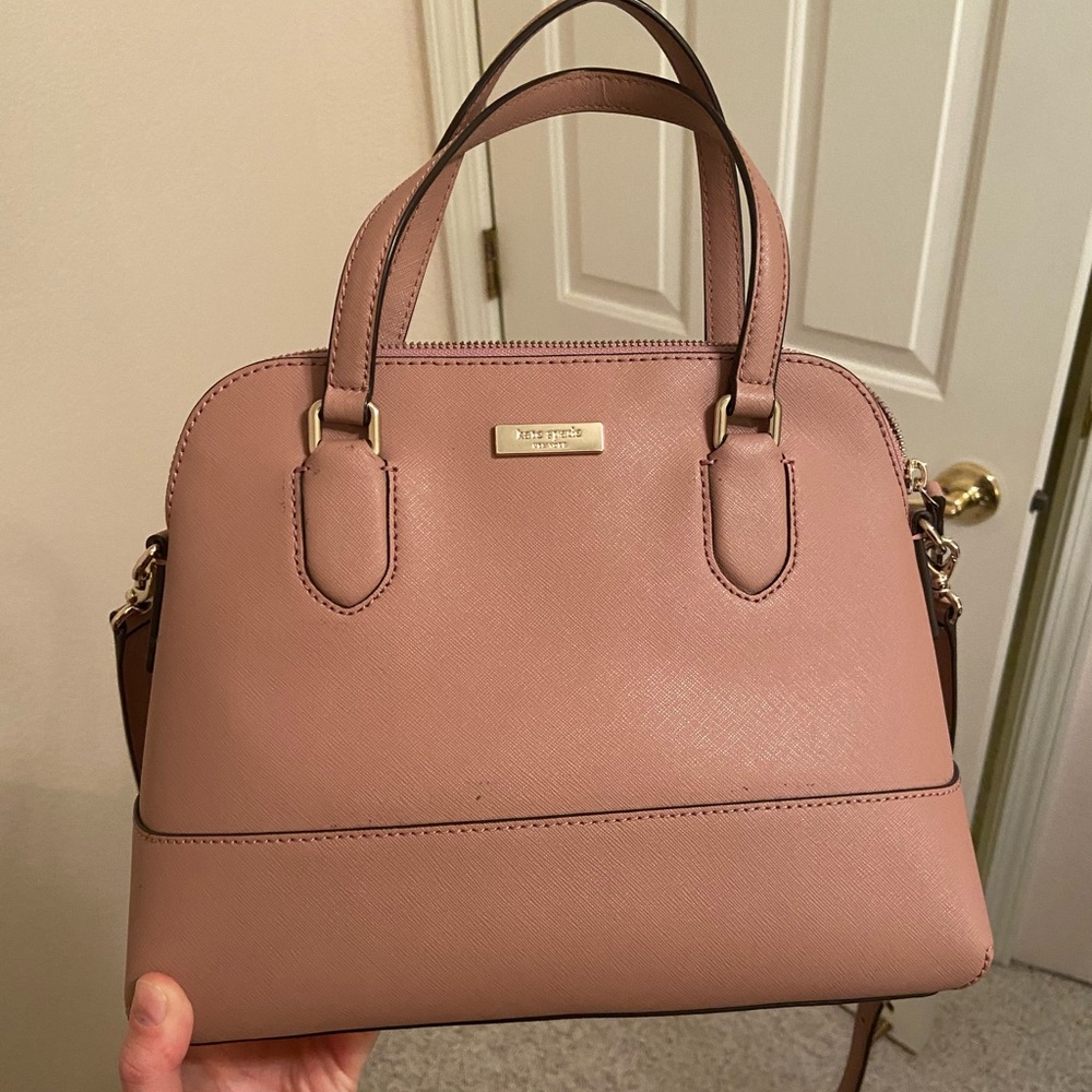 Kate Spade light pink dome cross body